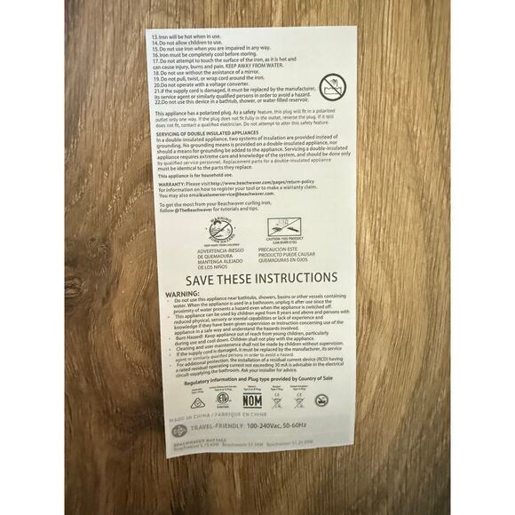 The Beachwaver Co. - Beachwaver S1.25 Rotating Curling Iron - Picture 9 of 10